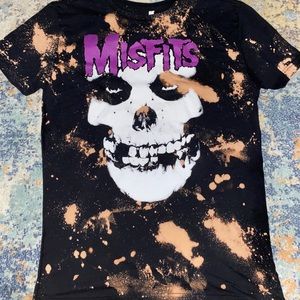 Misfits Hand-Bleached Band Tee